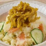 ポテトサラダwithカレーたくあん